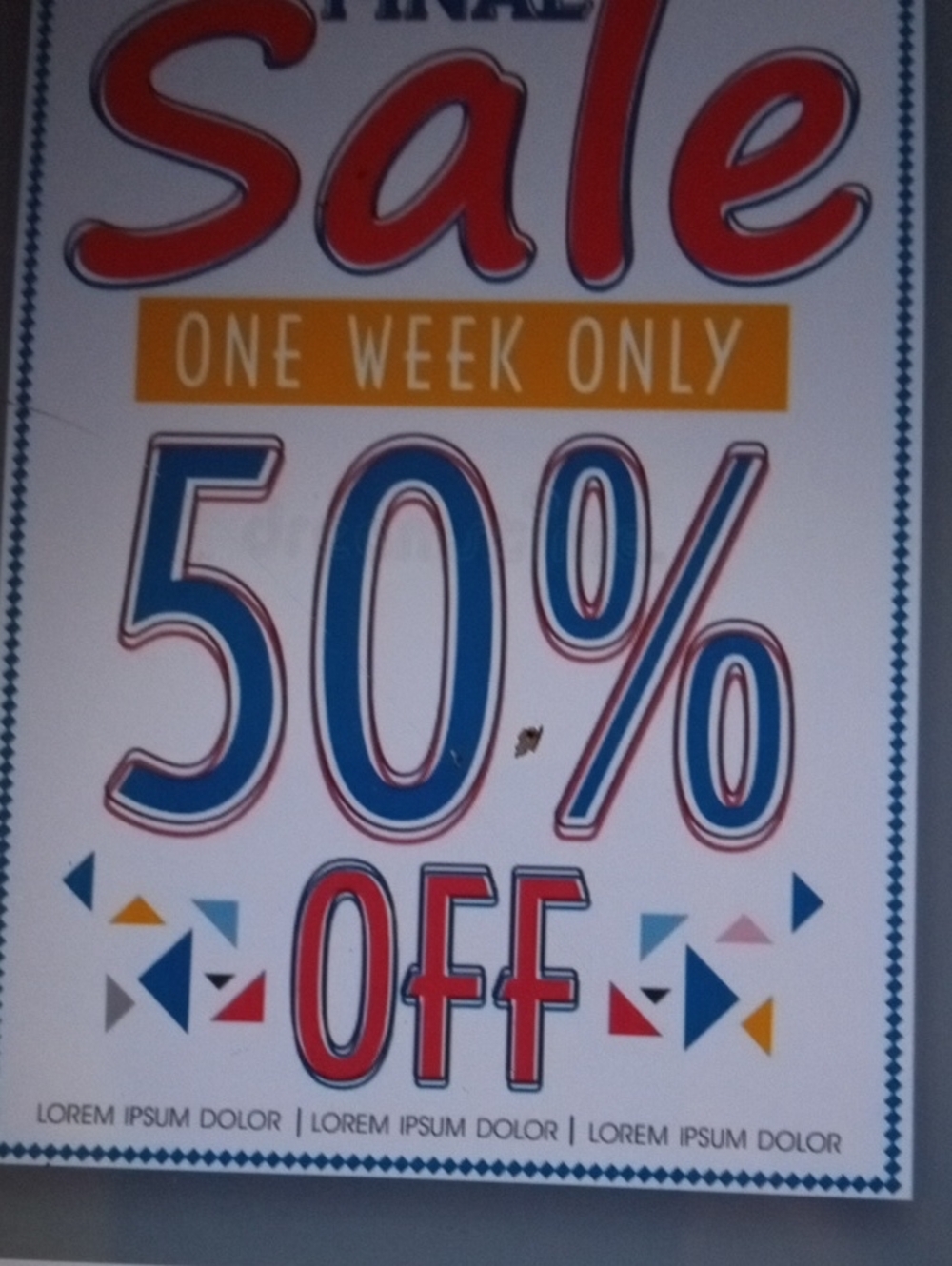 50% Off-everything